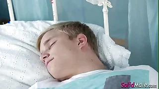 Gay untrained gives blowjob